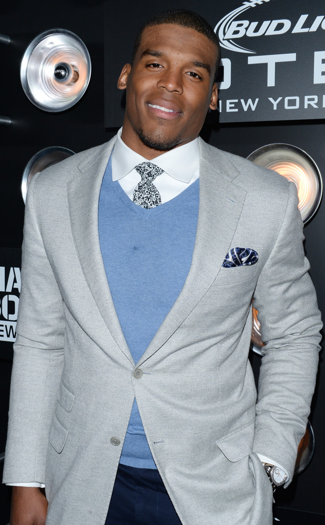 Cam Newton, Bud Light Hotel Blue Carpet Cam Newton, Bud Light Hotel Blue Carpet